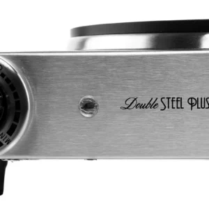 Alternative view of Palson, 2500 W, Double Steel Plus Electric Hob, Silver