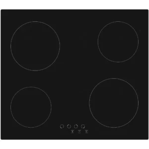 Simfer 60cm Vitroceramic, Built in Hob, 4 Hi-Light Heaters, Black