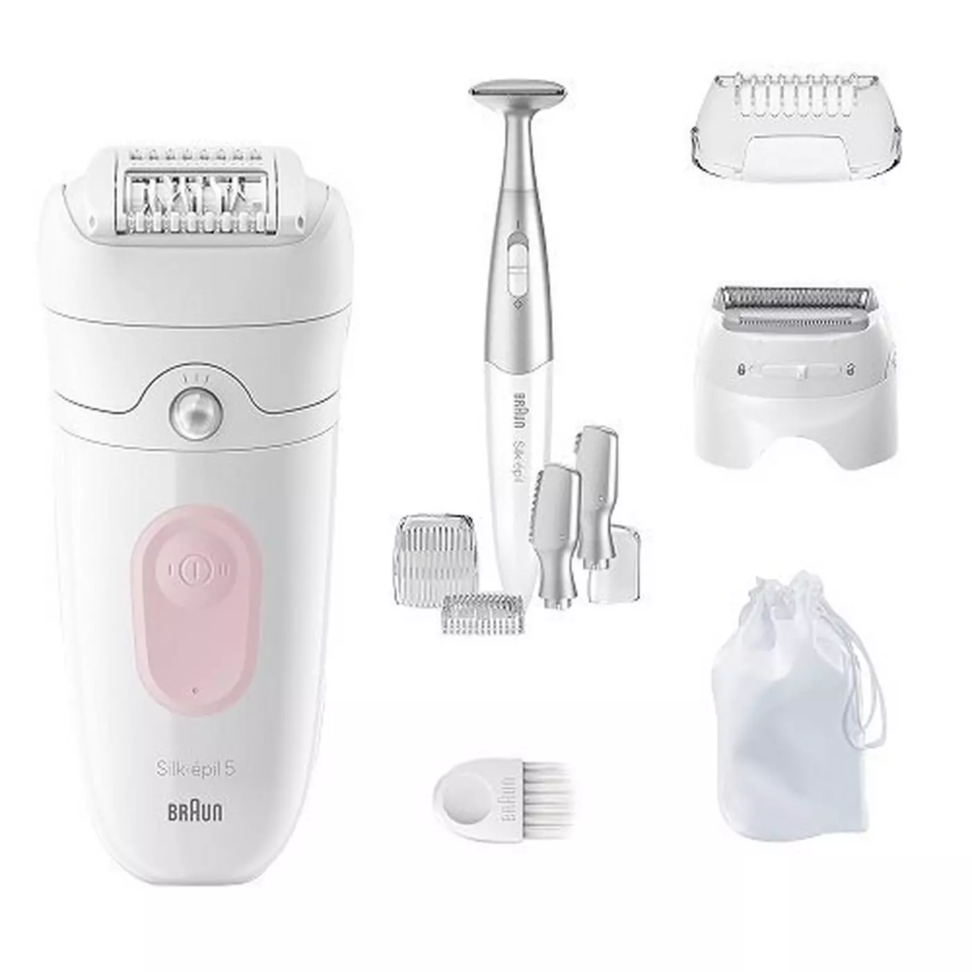 Braun Silk-Epil 5 Epilator with 4 Accessories