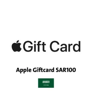 Apple Giftcard SAR100- (Saudi Store Only), Digital Code, Delivered by email