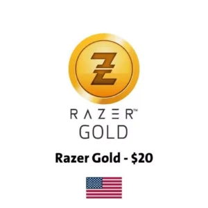 Razer Gold $20 US Store, Digital Code, Delivered by email