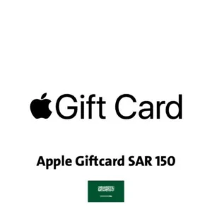 Apple Giftcard SAR150- (Saudi Store Only), Digital Code, Delivered by email