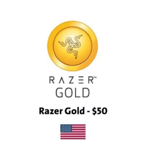 Razer Gold $50 (US Store), Digital Code, Delivered by email