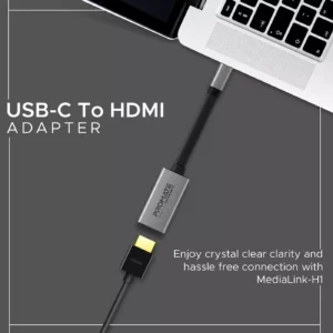 PROMATE, Type-C to HDMI Adapter, 4K, 30Hz, USB-C to HDMI - Image 3