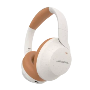 Jeebel anc pro wireless anc headphones bluetooth 6.0 55h - marble