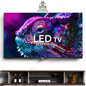 Alternative view of Itel, 50 Inch FHD QLED Smart TV with Built-in Receiver & Free Wall Mount, Platinum Metallic Frameless Design, Android, Wi-Fi, YouTube, Netflix, 2 Year Warranty, L5060N - Black