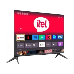 Itel, 50 Inch FHD QLED Smart TV with Built-in Receiver & Free Wall Mount, Platinum Metallic Frameless Design, Android, Wi-Fi, YouTube, Netflix, 2 Year Warranty, L5060N - Black - Image 3
