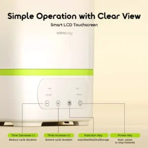 Alternative view of Oraimo babysteri 3-in-1 baby bottle sterilizer & dryer - vitality green