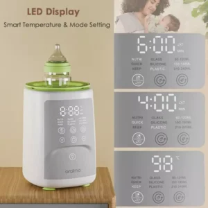Alternative view of Oraimo smartbottlewarmer 3-in-1 baby bottle warmer - white