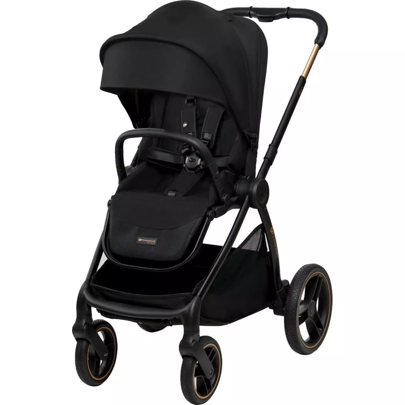 Kinderkraft - nea 2 lightweight city stroller 0-22kg - midnight black