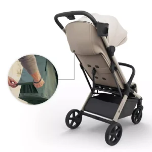 Alternative view of Kinderkraft - tummie 2-in-1 folding high chair bouncer 0-3y- green